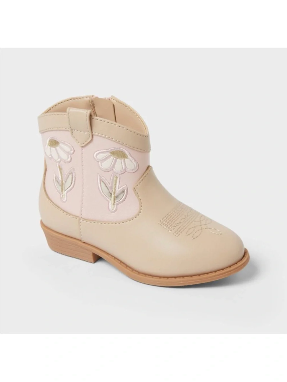 Toddler Xanthe Floral Boots - Cat & Jack™ Pink